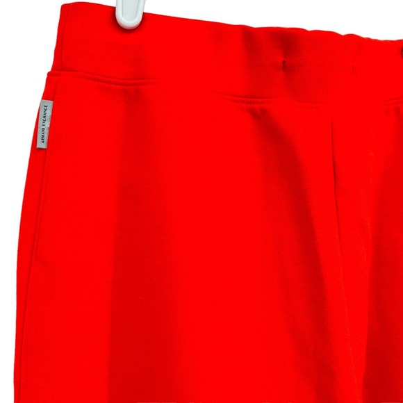 A/X Armani Exchange Active Women Drawstring Debossed Logo Joggers Red Size XS - Picture 7 of 13